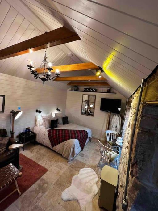 Charming Stone Bothy At Loch Lomond Villa Luss Exterior photo
